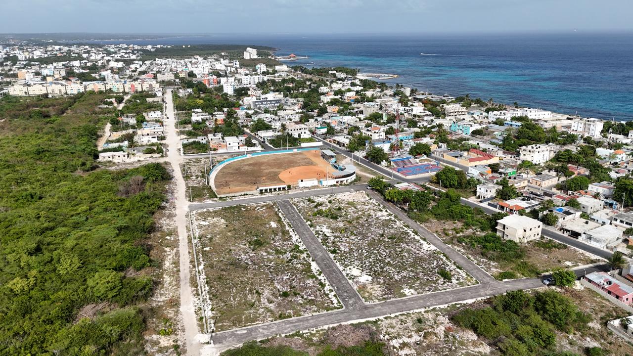 Vista aérea de Caleta y Proyecto Vista Mar
